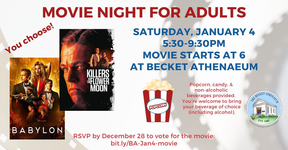 Movie Night for Adults