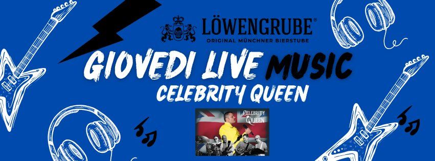 GIOVEDI LIVE: CELEBRITY QUEEN