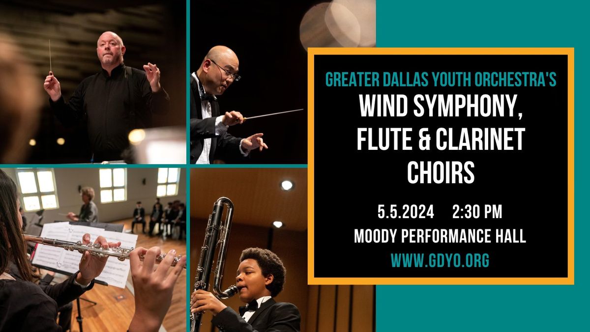 Wind Symphony, Flute & Clarinet Choirs Season Finale Concert