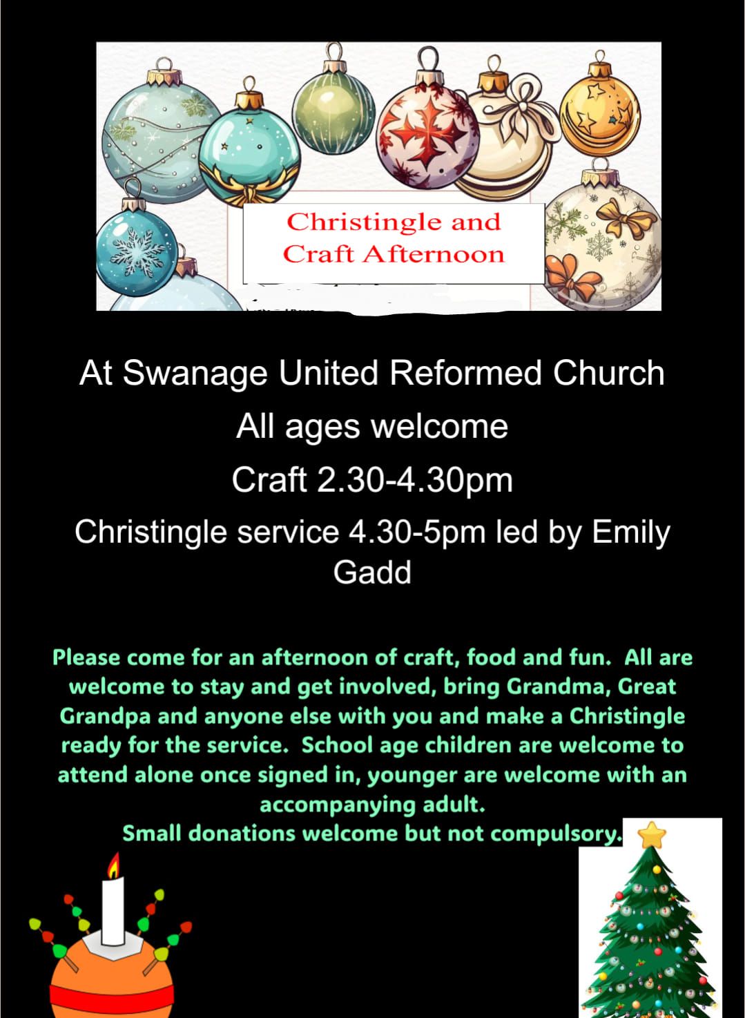 Craft and Christingle 