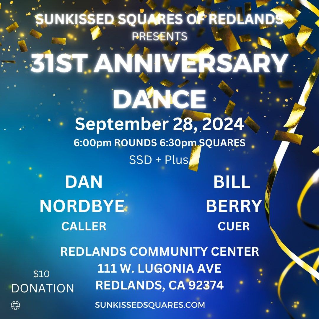 31st Anniversary Square Dance