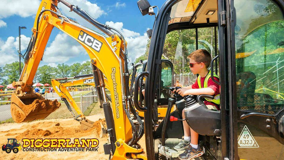 Diggerland USA: Construction Adventure Park + Water Park