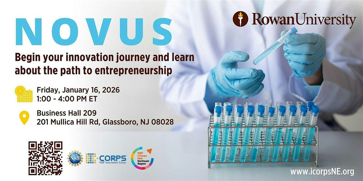 Novus I-Corps Program at Rowan University