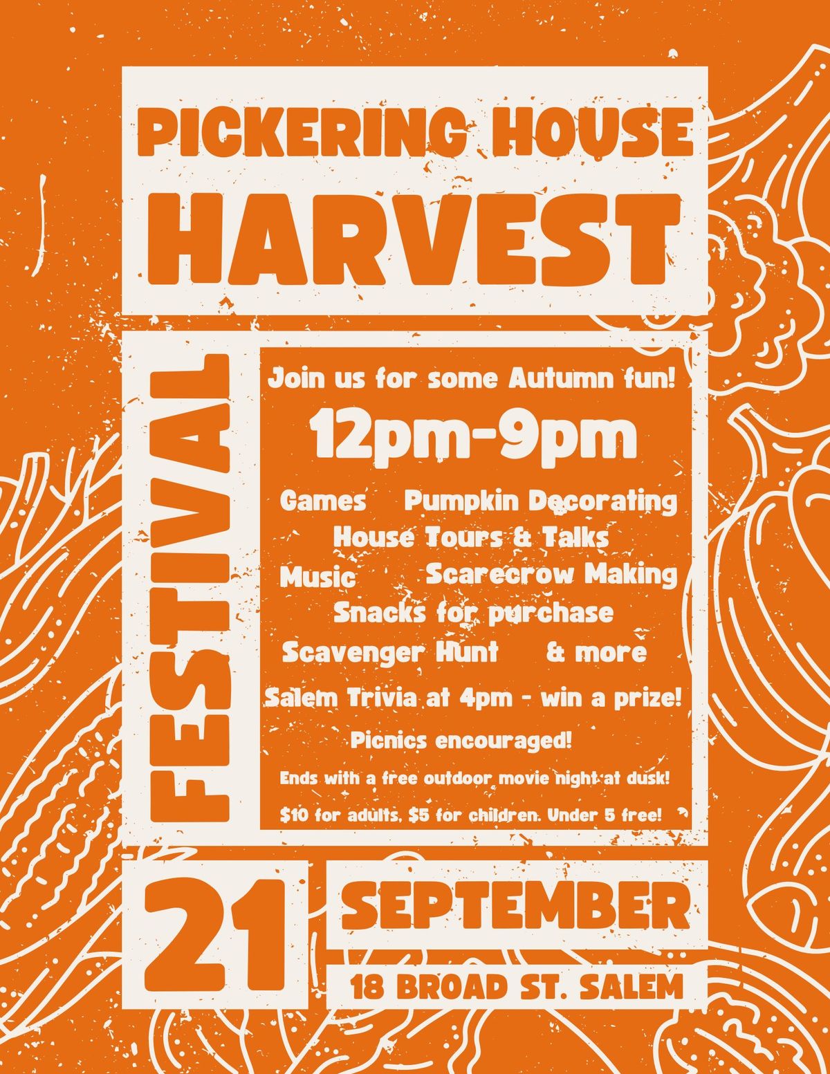 Pickering House Harvest Festival