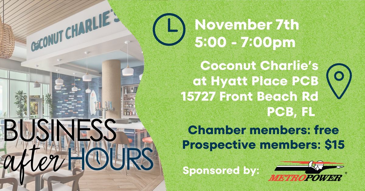 Business After Hours - November