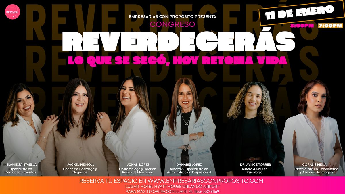 Congreso Reverdecer\u00e1s