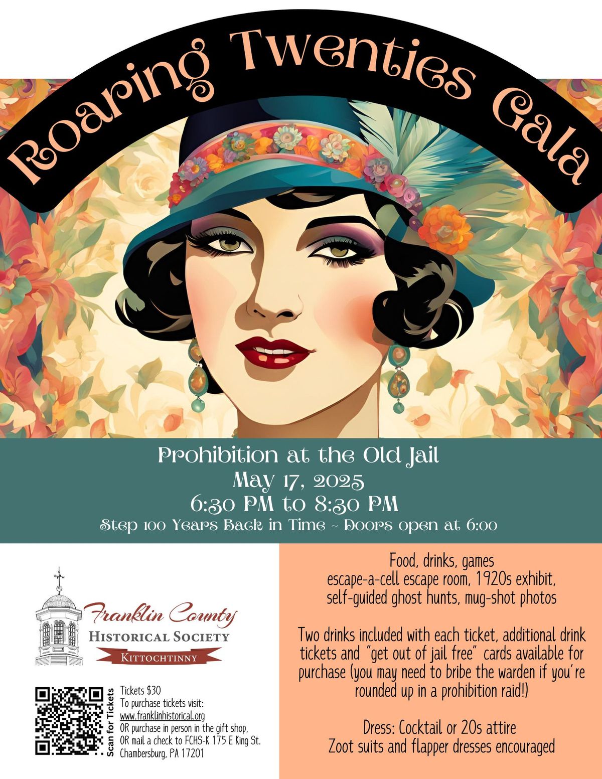 Roaring 20s Gala - Prohibition at the Old Jail