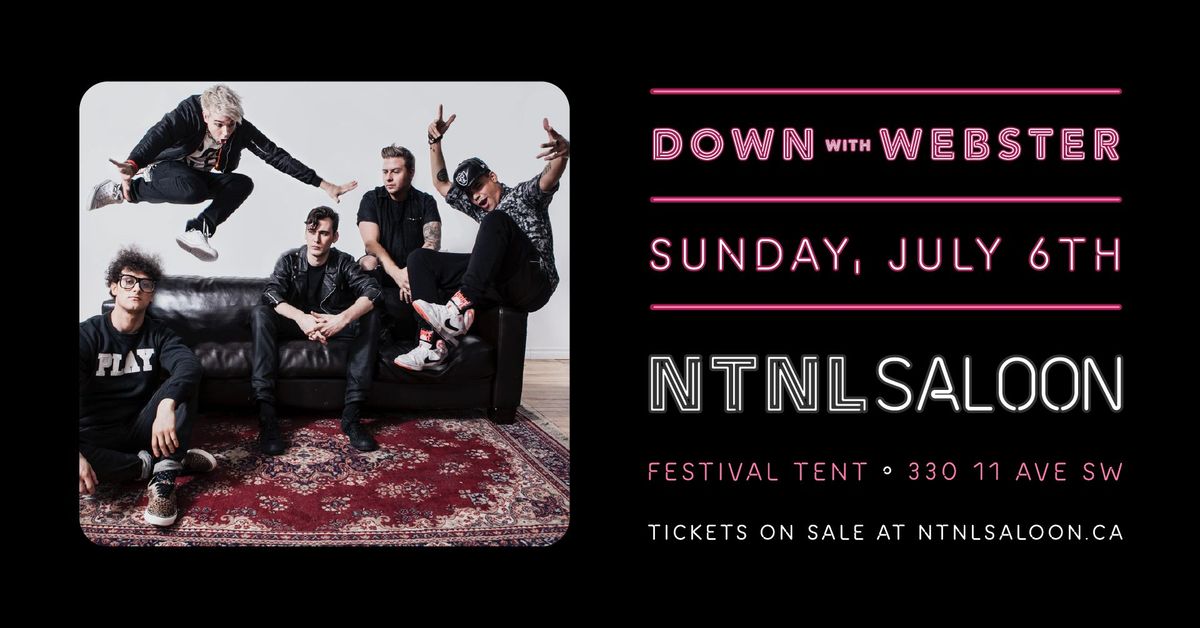 National Saloon Presents: Down With Webster