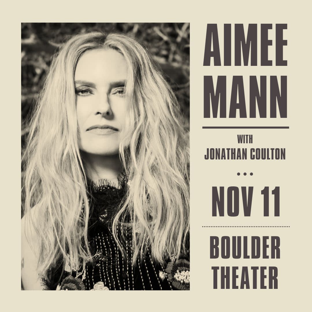 Aimee Mann at Boulder Theater