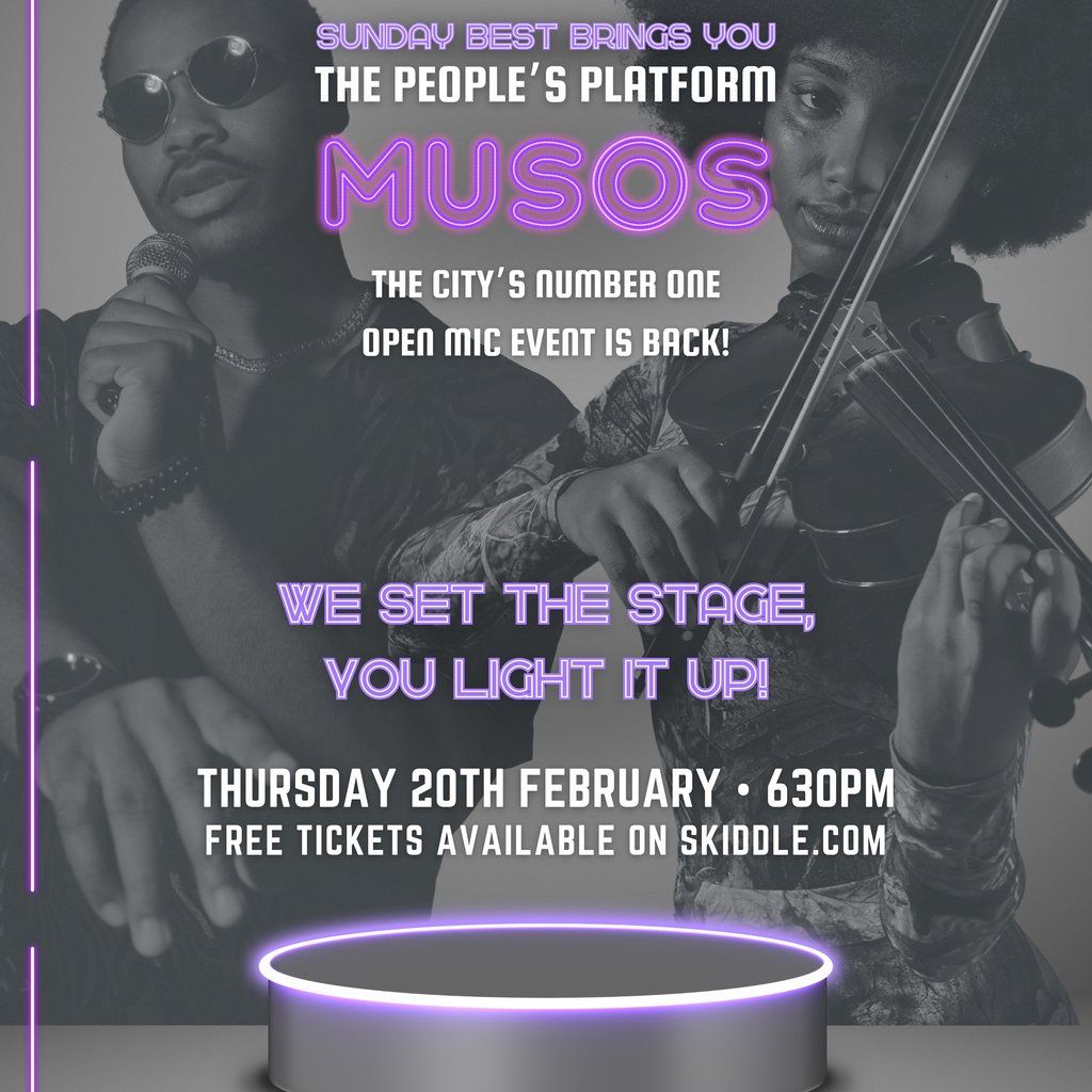 MUSOS: Open Mic Event