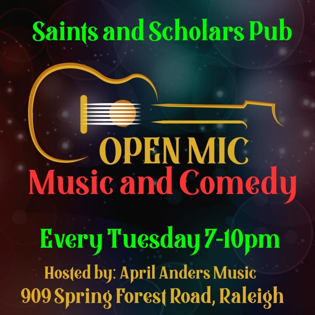 Open Mic @ Saints and Scholars