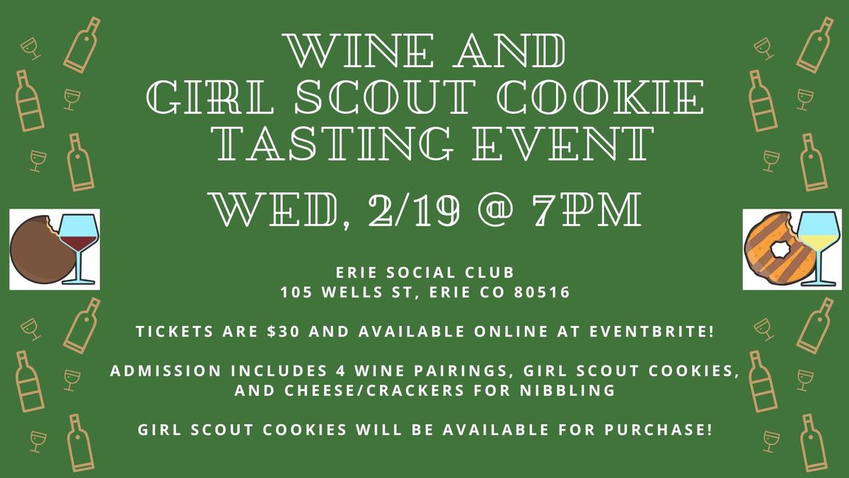 Girl Scout Cookies and Wine Pairing