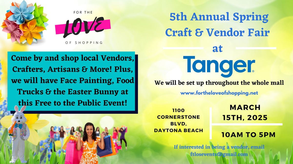 5th Annual Spring Craft & Vendor Fair at Tanger