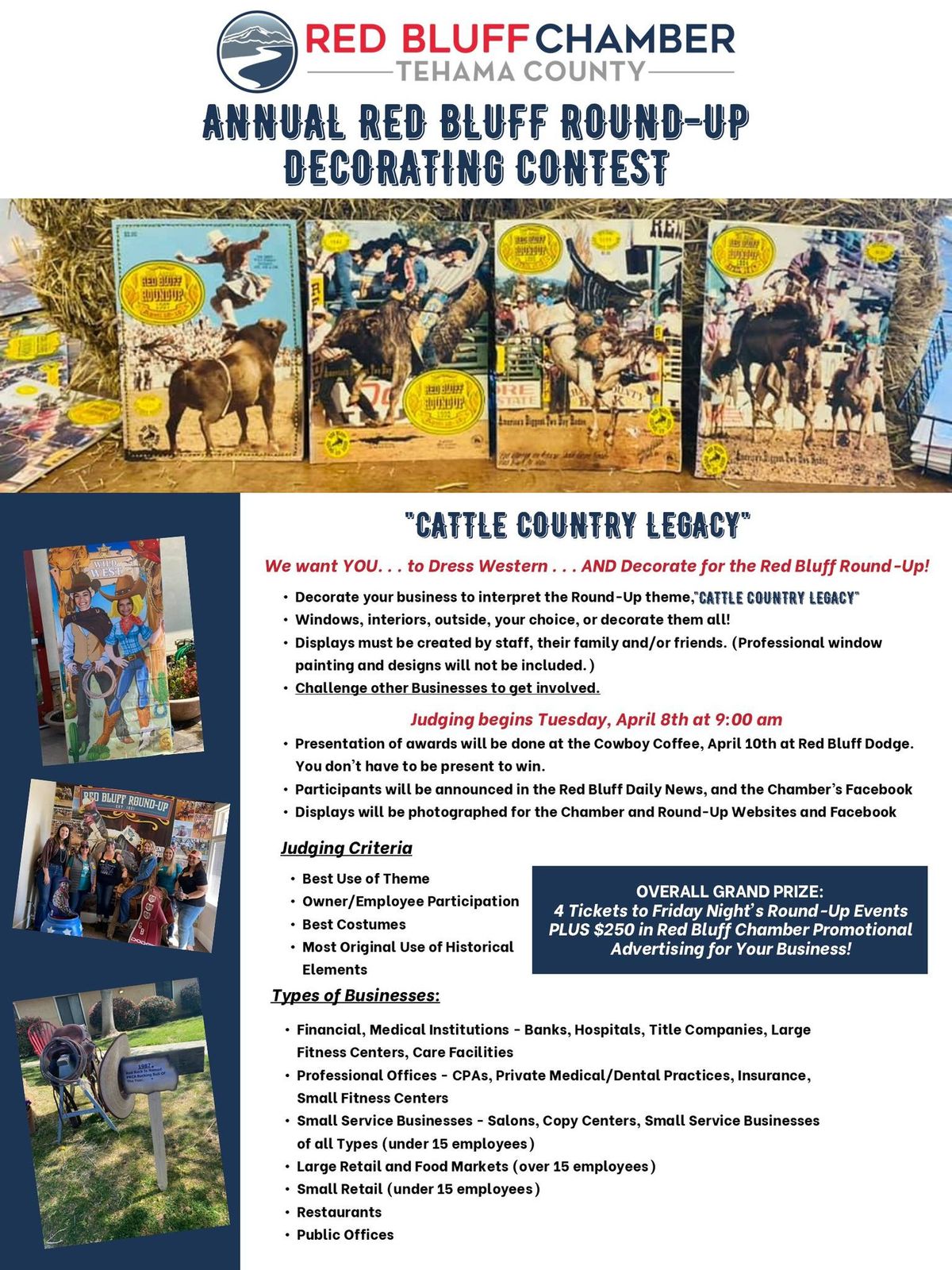 Annual Red Bluff Round-Up Decorating Contest