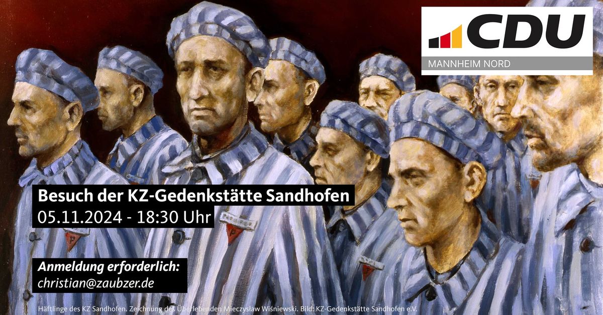 Besuch der KZ-Gedenkst\u00e4tte Sandhofen