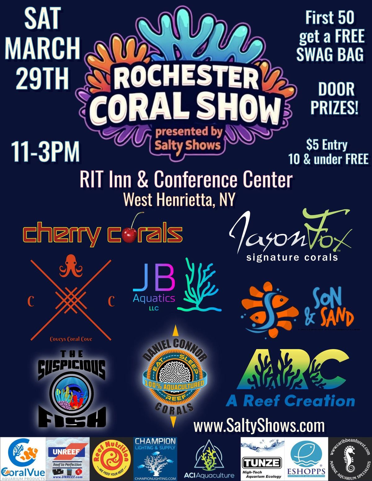 2025 Rochester Coral Show - Salty Shows