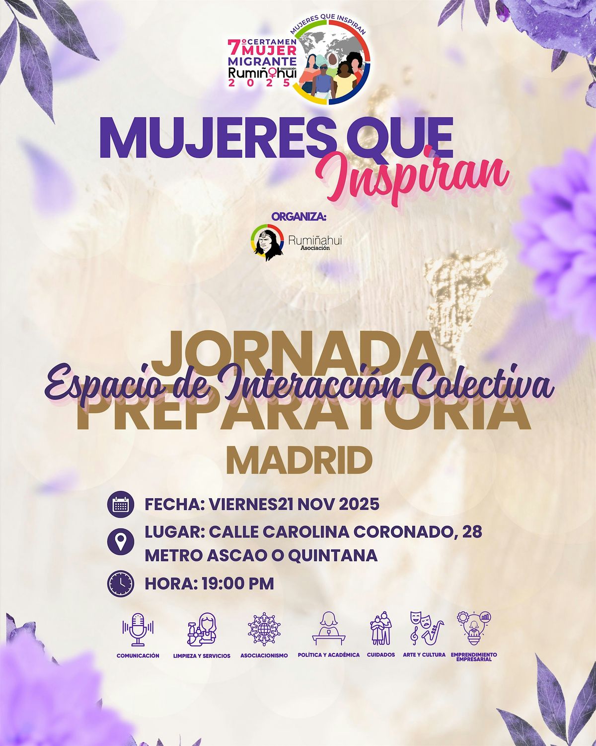 VII CERTAMEN MUJER MIGRANTE