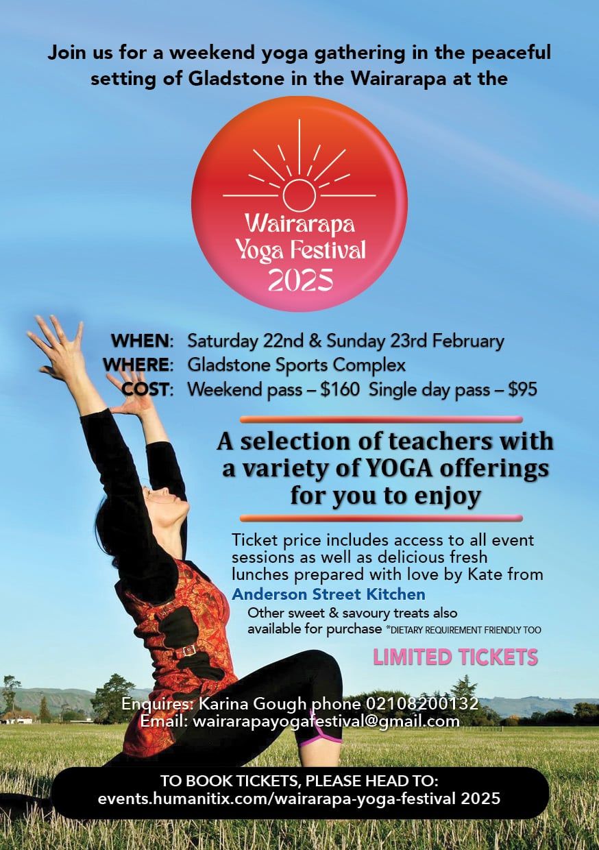 Wairarapa Yoga Festival 2025