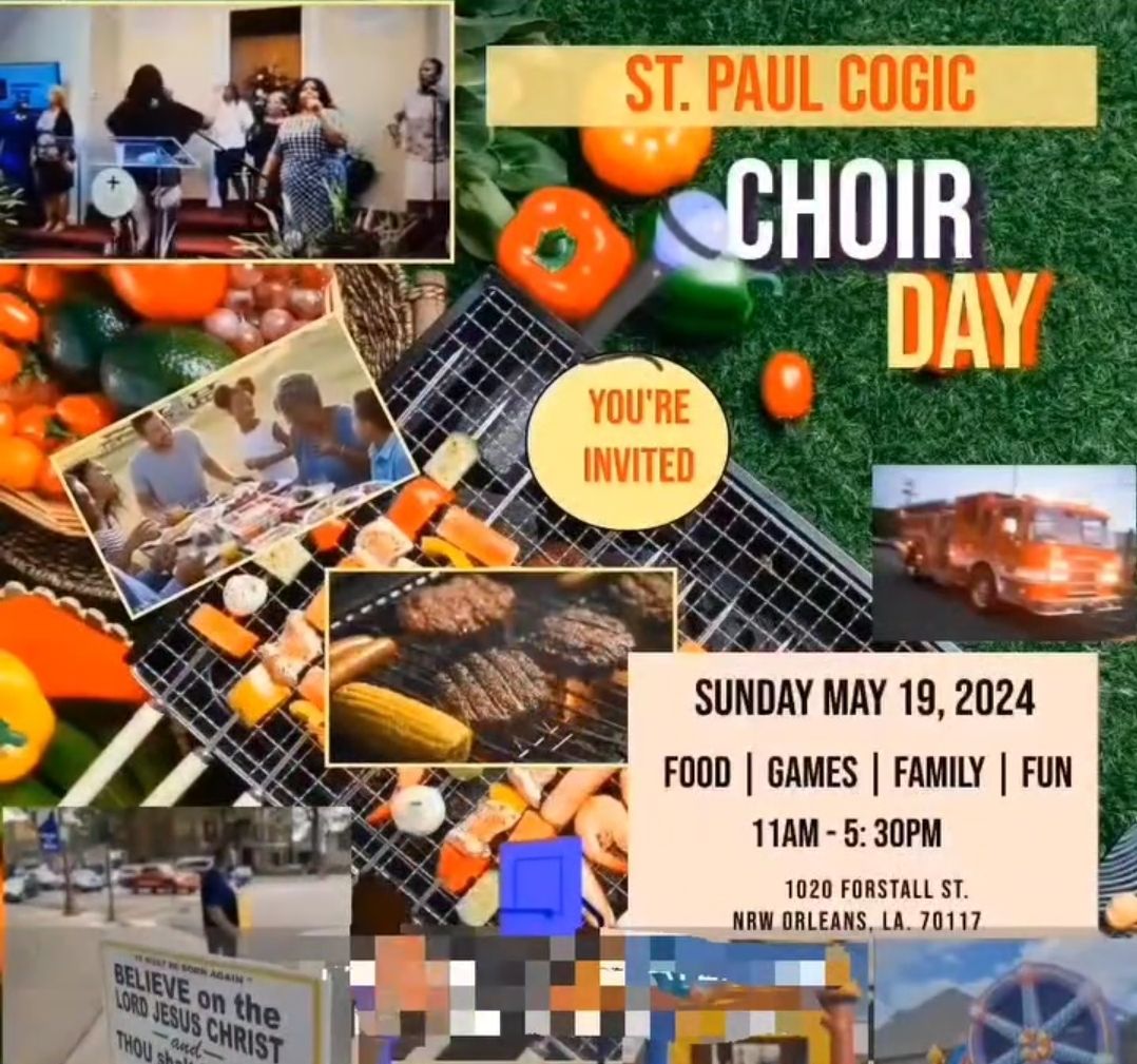 St. Paul COGIC Music Ministry Choir Day