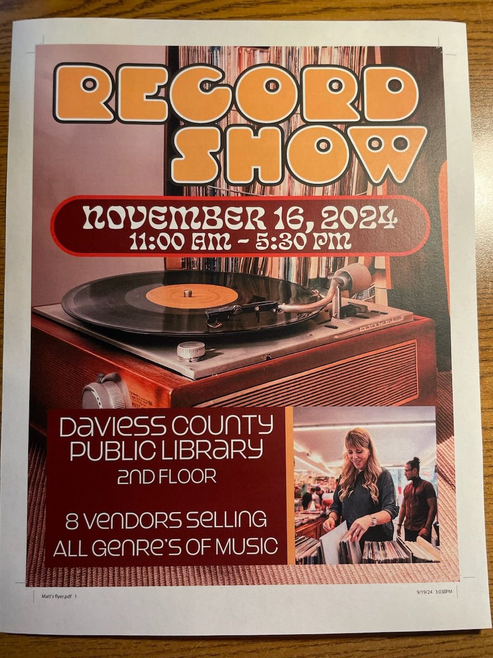 Vinyl Record Show