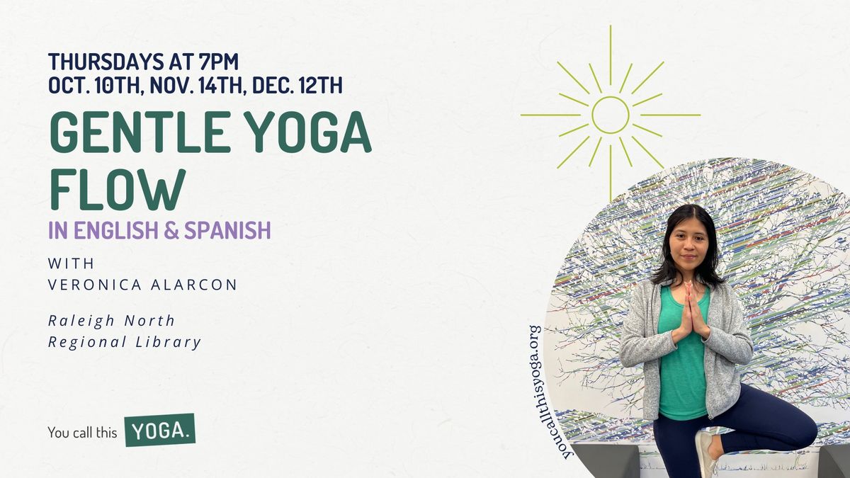 Gentle Yoga in English and Spanish