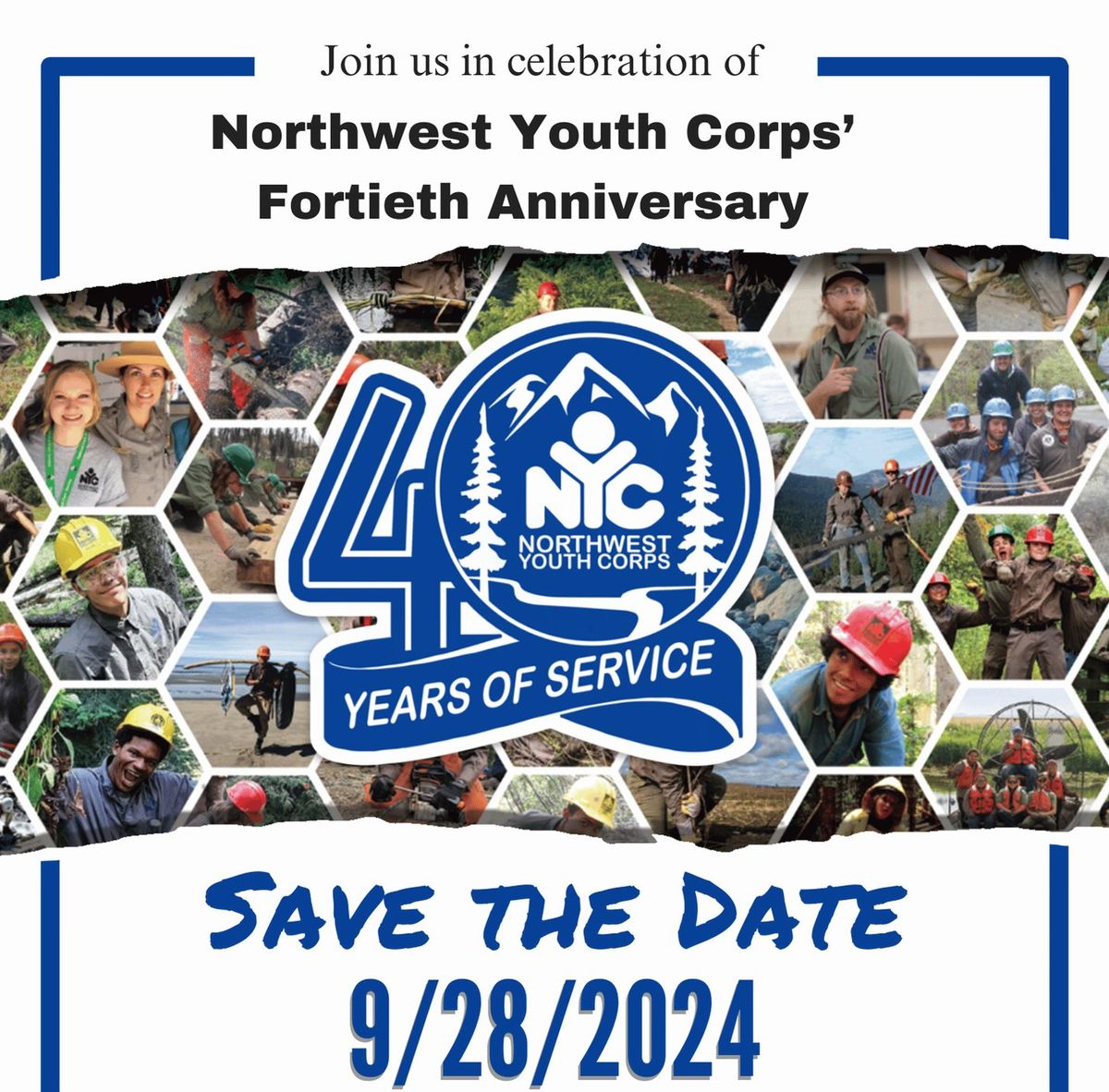 Northwest Youth Corps 40th Anniversary Celebration