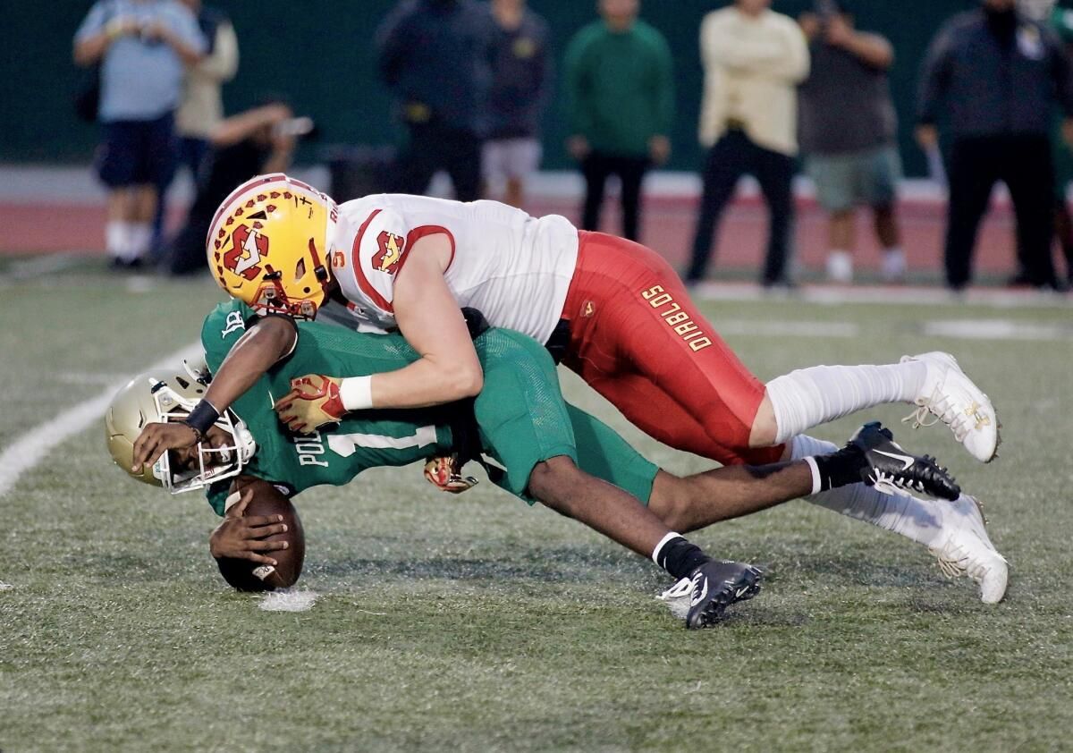 Friday Night Lights - Long Beach Poly at Mission Viejo High School