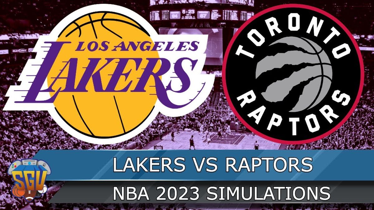 Toronto Raptors at Los Angeles Lakers at Crypto.com Arena