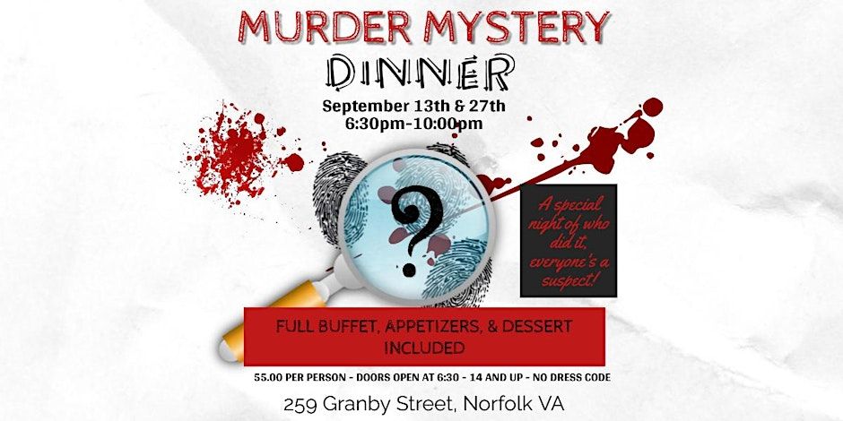 Comedy Murder Mystery in Downtown Norfolk