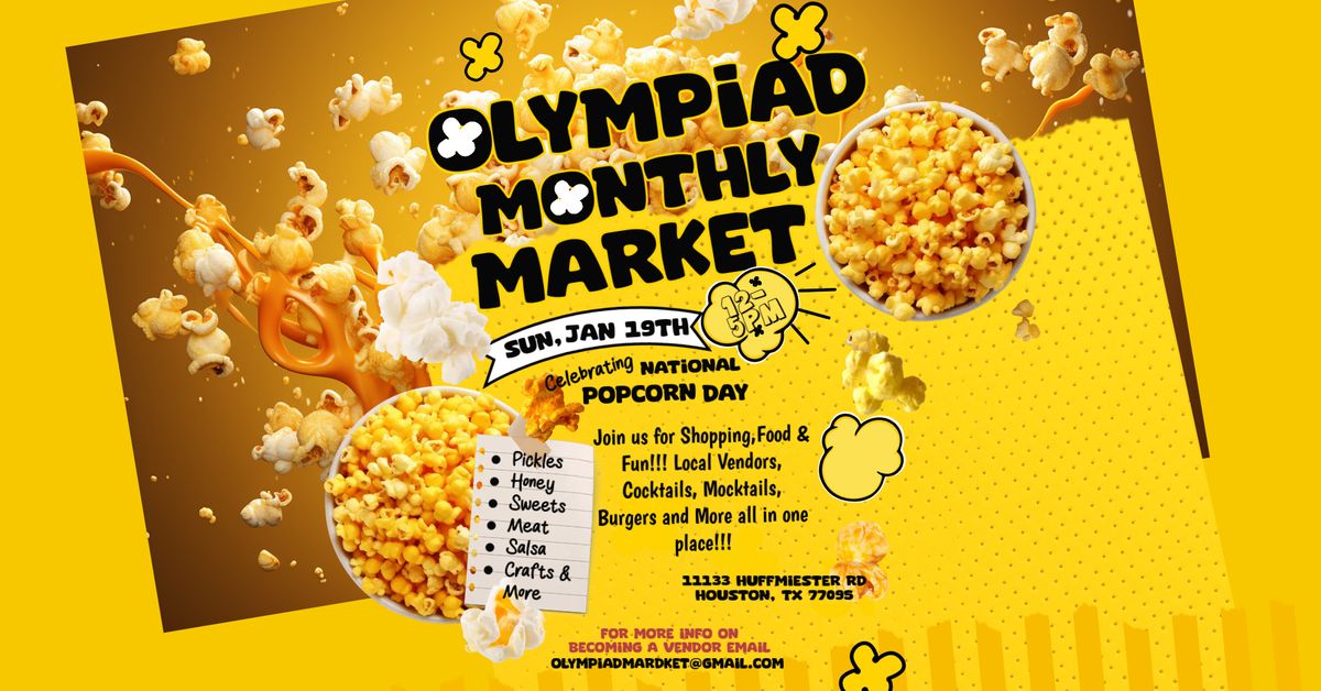 Olympiad Jan Popup Market