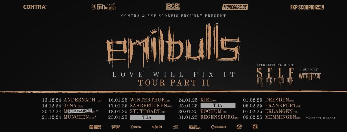 Emil Bulls \/\/ Love Will Fix It Part II \/\/ Bochum