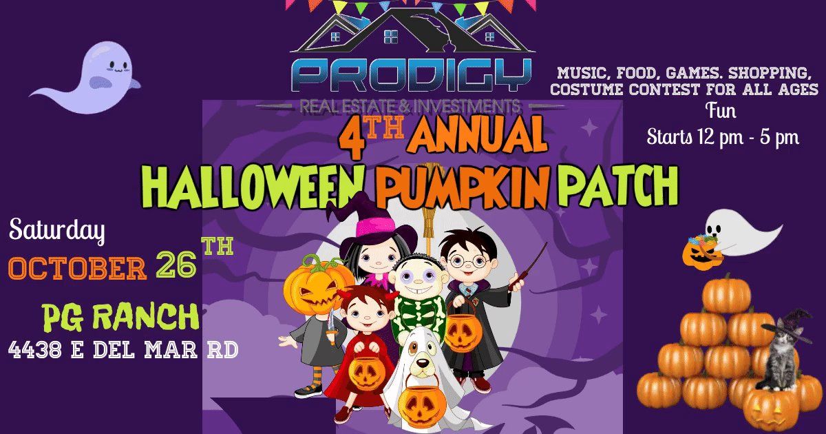 Prodigy Realty 4TH Annual Halloween Pumpkin Patch