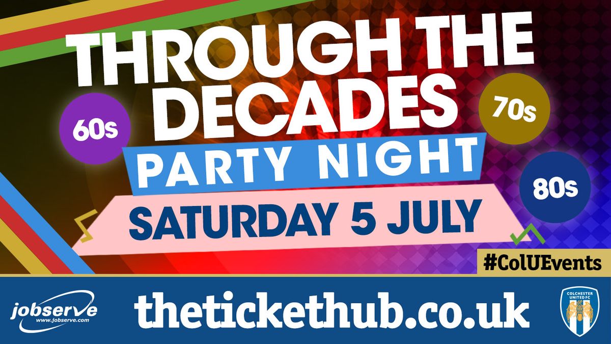 Through the Decades Party Night