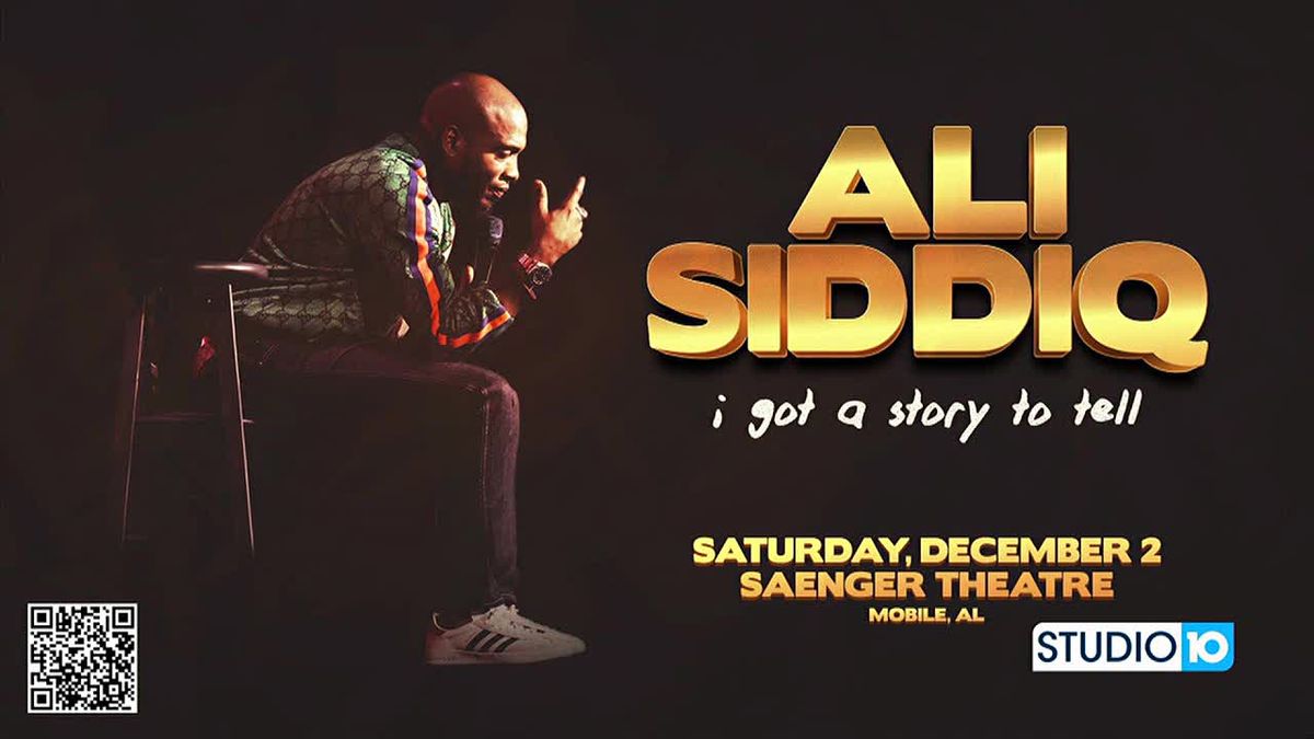 Ali Siddiq at Saenger Theatre-AL