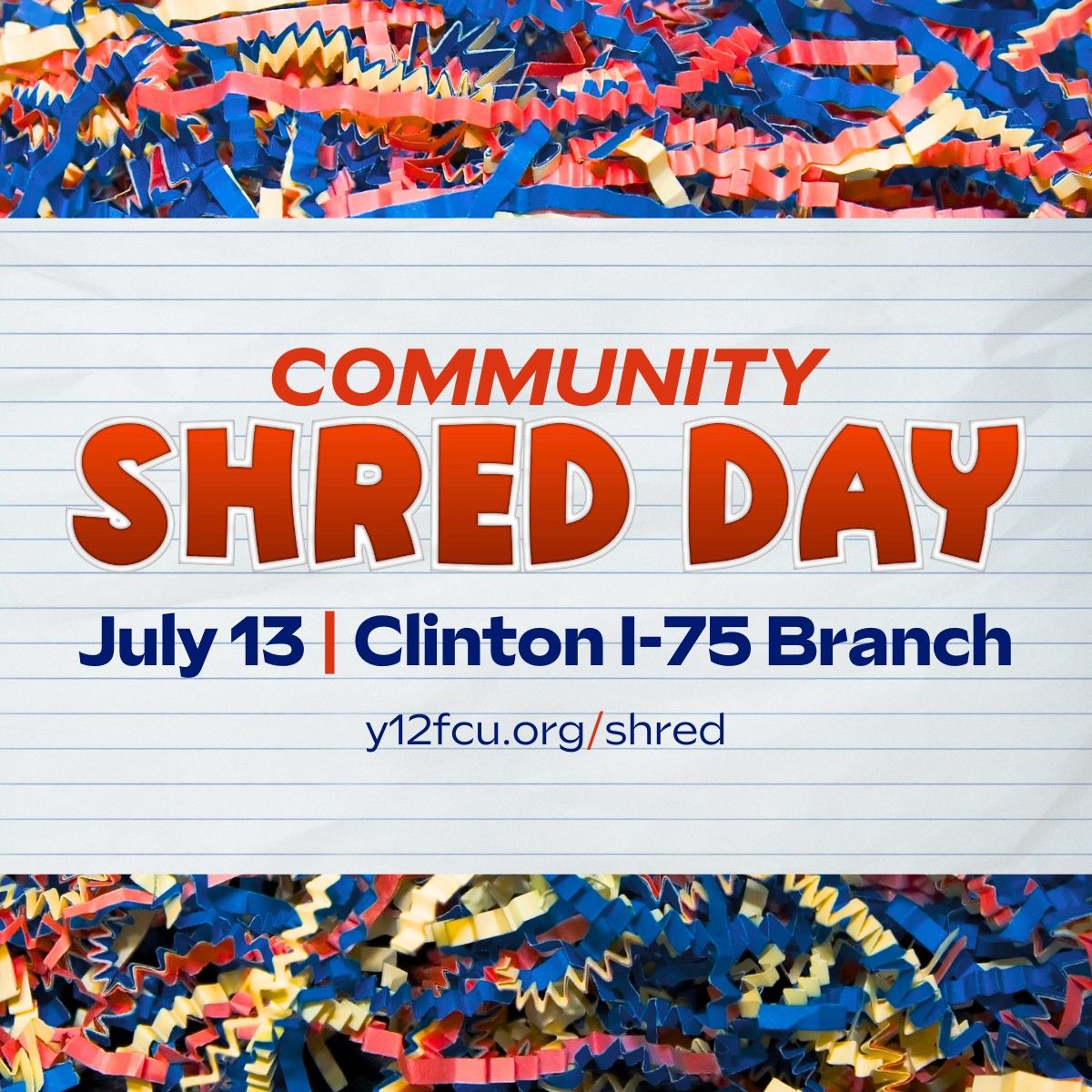 Clinton Community Shred Day