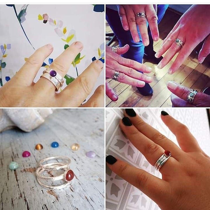 Sunday beginners gem ring making class