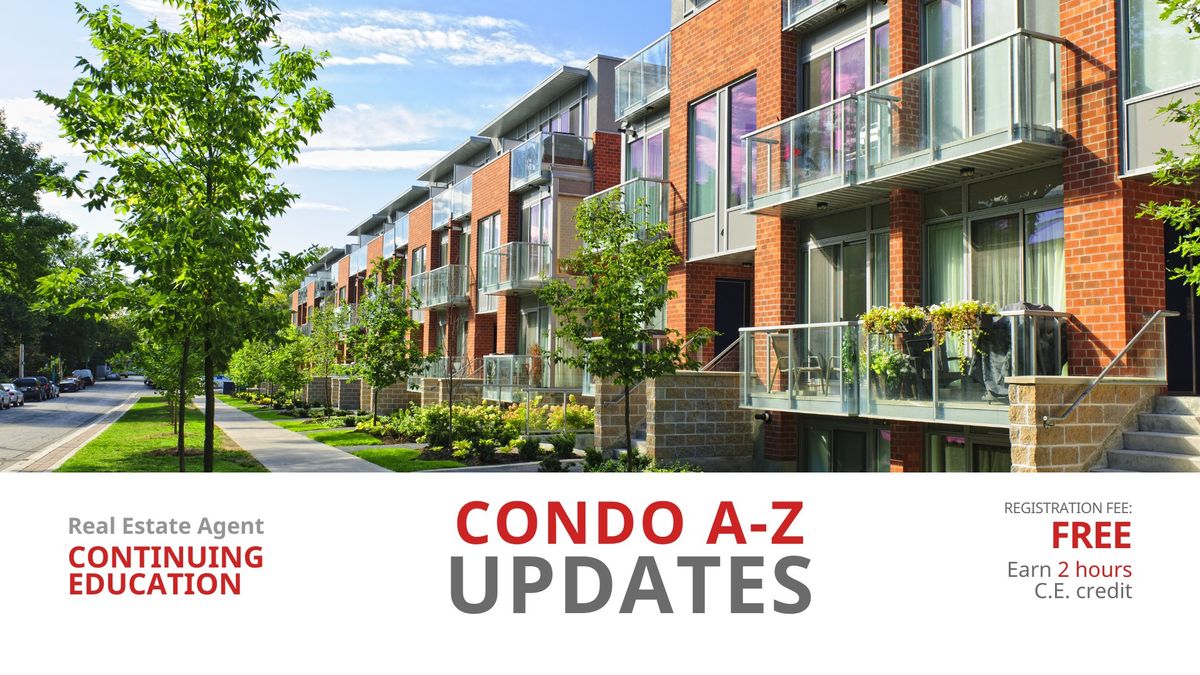 C.E. - CONDO A-Z UPDATES