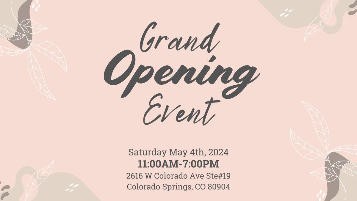 The Mountain Mercantile's Grand Opening Event!