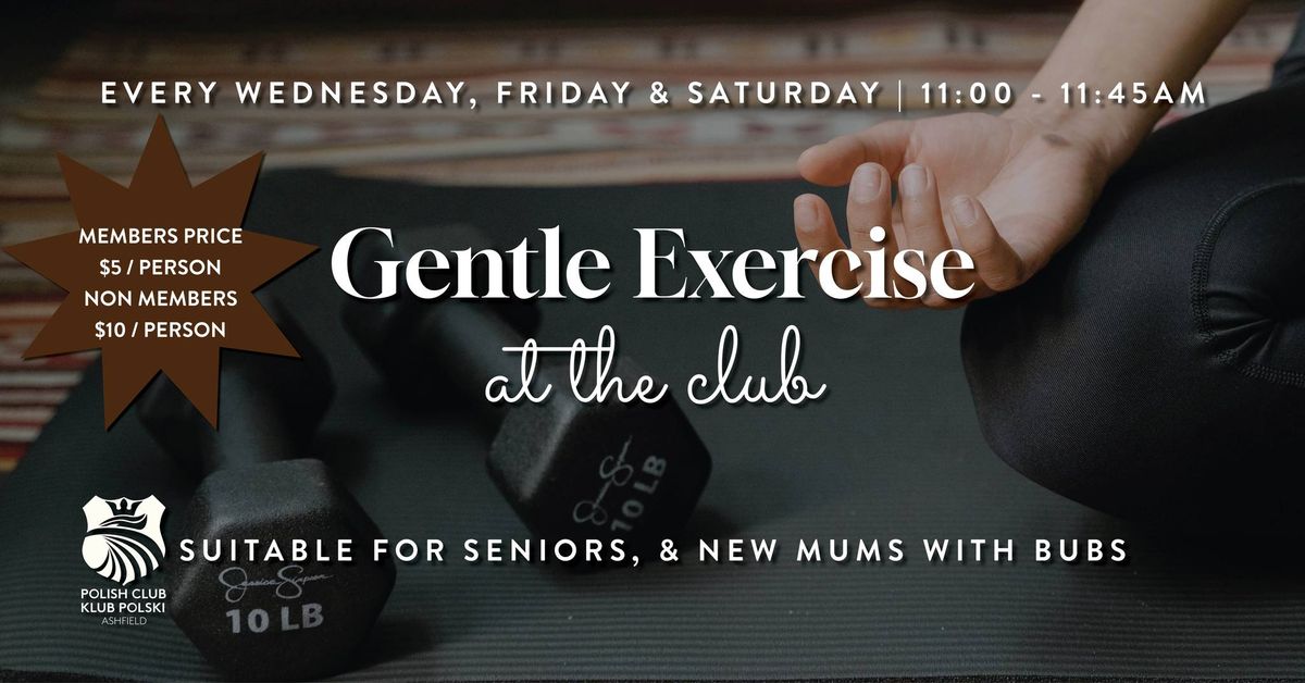 Gentle Exercise Class