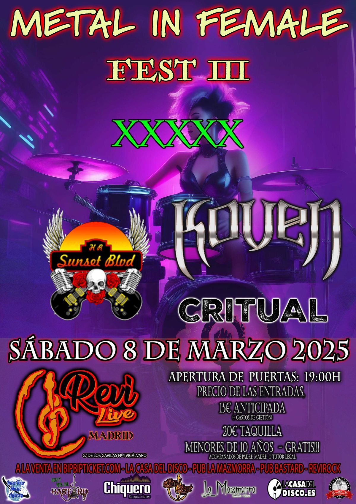 METAL IN FEMALE FEST III