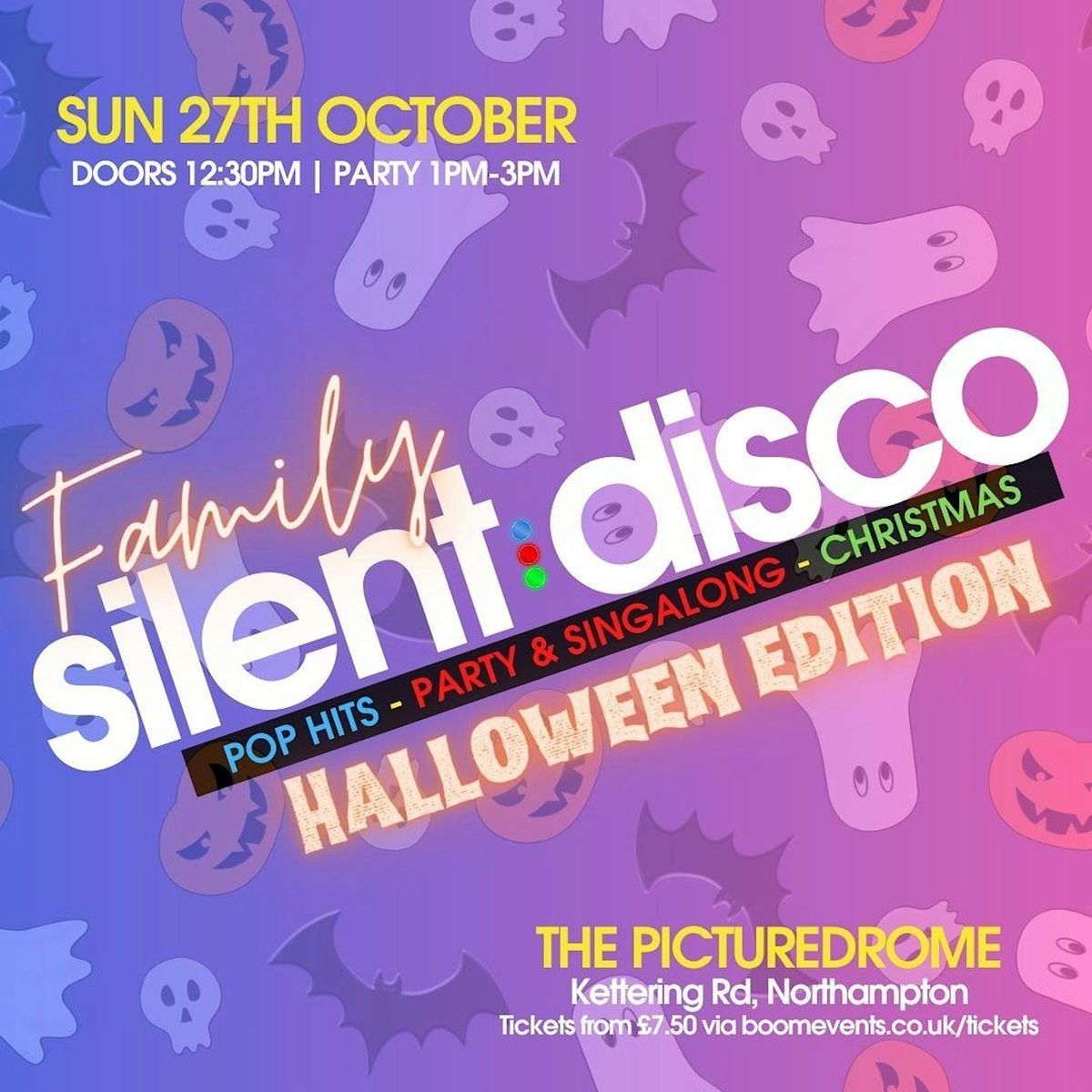 Family Silent Disco - Halloween Edition