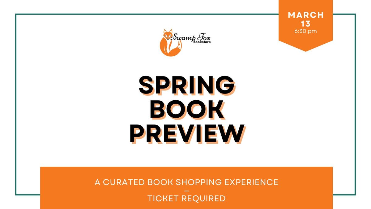 Spring Book Preview