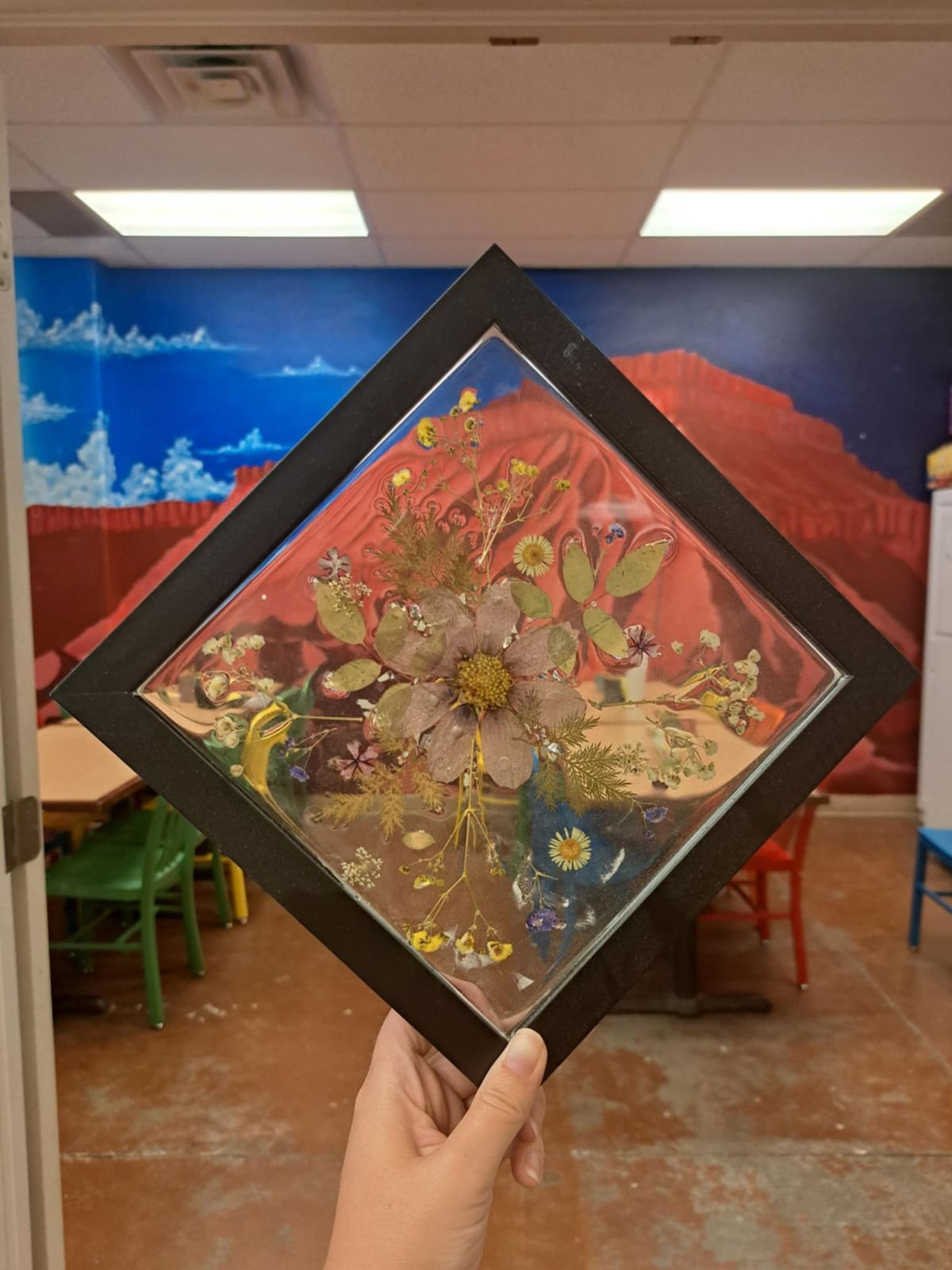 Flower Resin Panel @ Highlands Distillery!