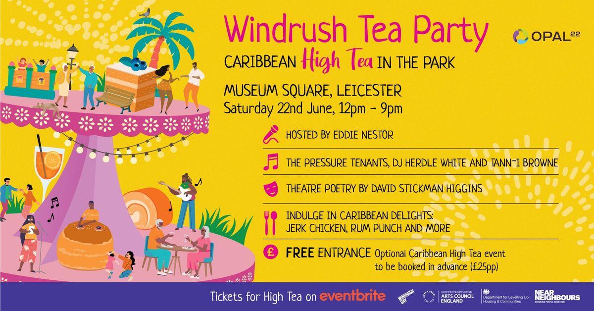 Windrush Caribbean High Tea on the Park