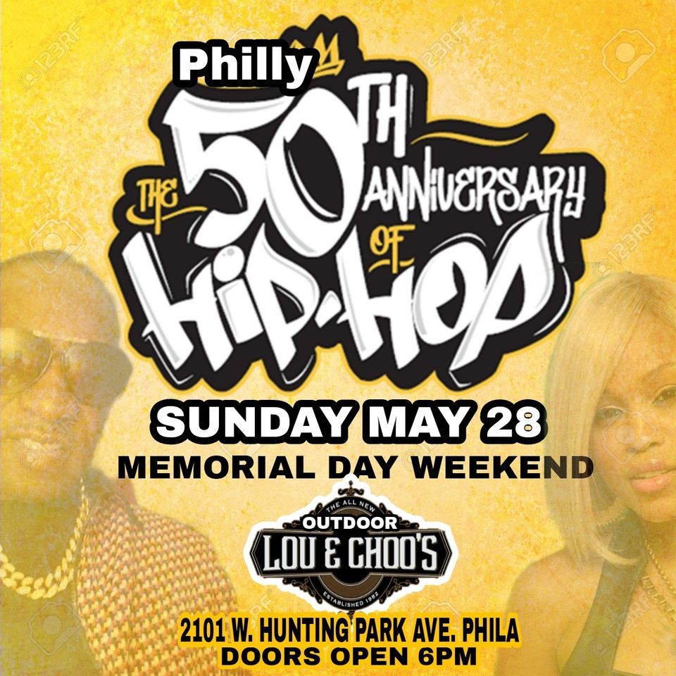 Philly 50th HipHop Anniversary \/ BBQ Cookout..