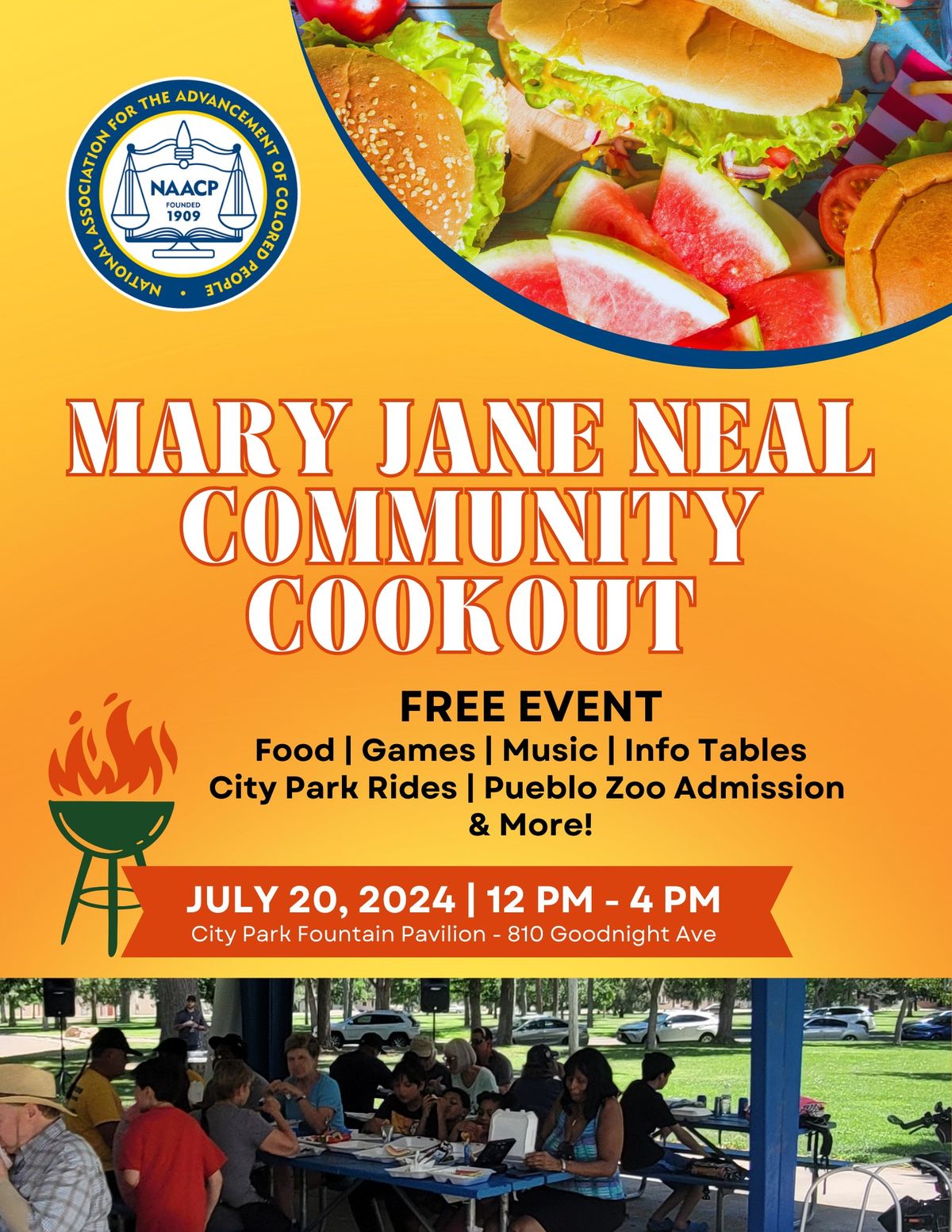 Mary Jane Neal Community Cookout