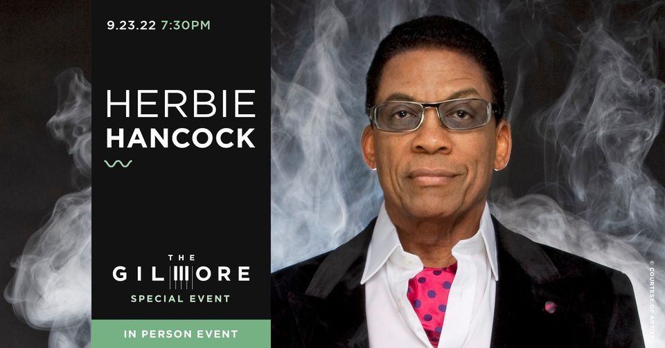 Special Event Herbie Hancock, Chenery Auditorium, Kalamazoo, 23