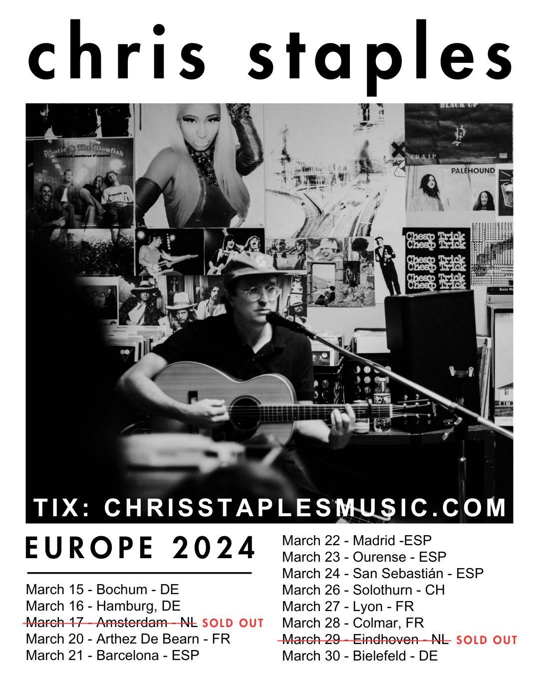 Ocie Elliott Hamburg Tickets