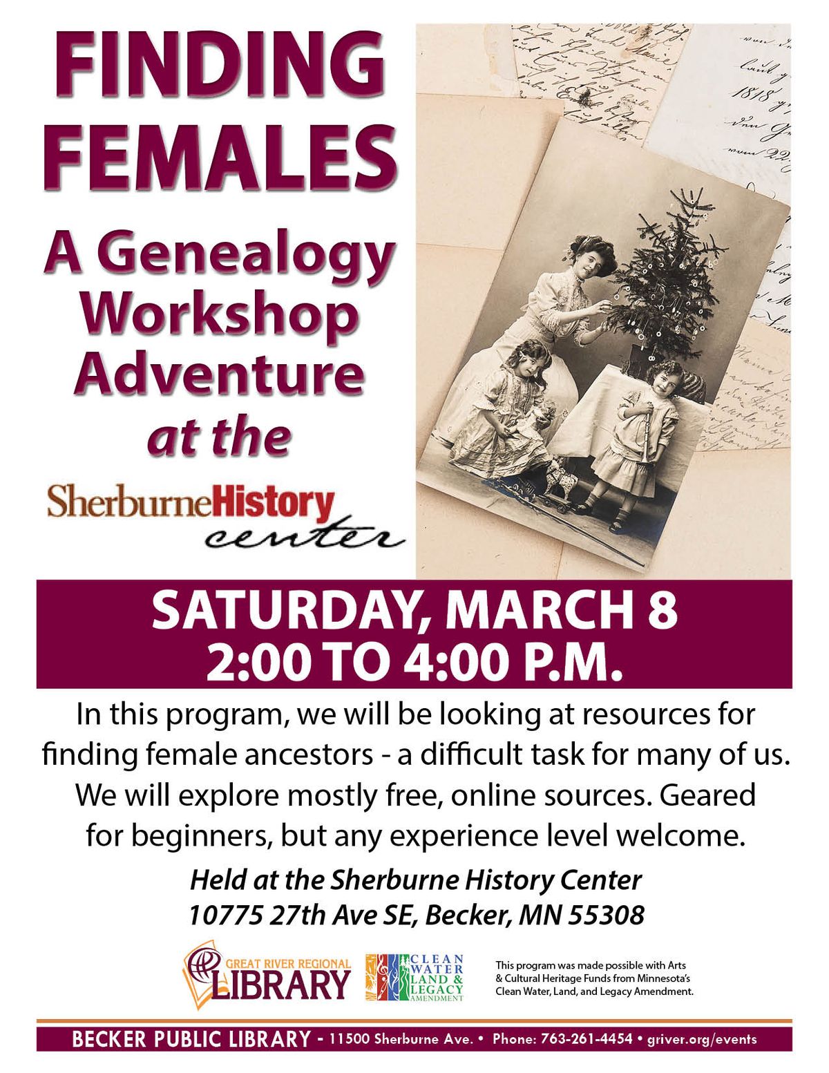 Finding Females: A Genealogy Workshop Adventure