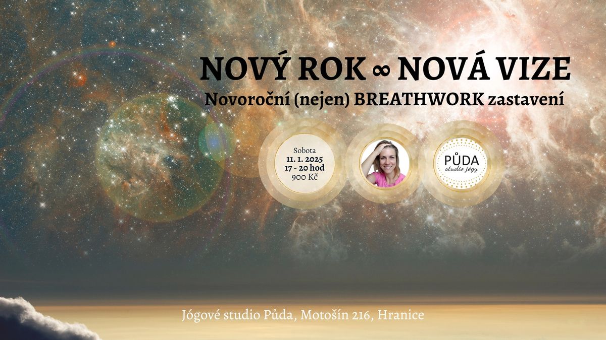 NOV\u00dd ROK\u267e\ufe0f\u201eNOV\u00c1\u201c VIZE - Novoro\u010dn\u00ed BREATHWORK zastaven\u00ed